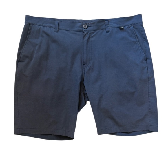 TravisMathew Performance Stretch Shorts Navy Blue (Style 1MM208) Men’s Size 40 - Picture 1 of 9